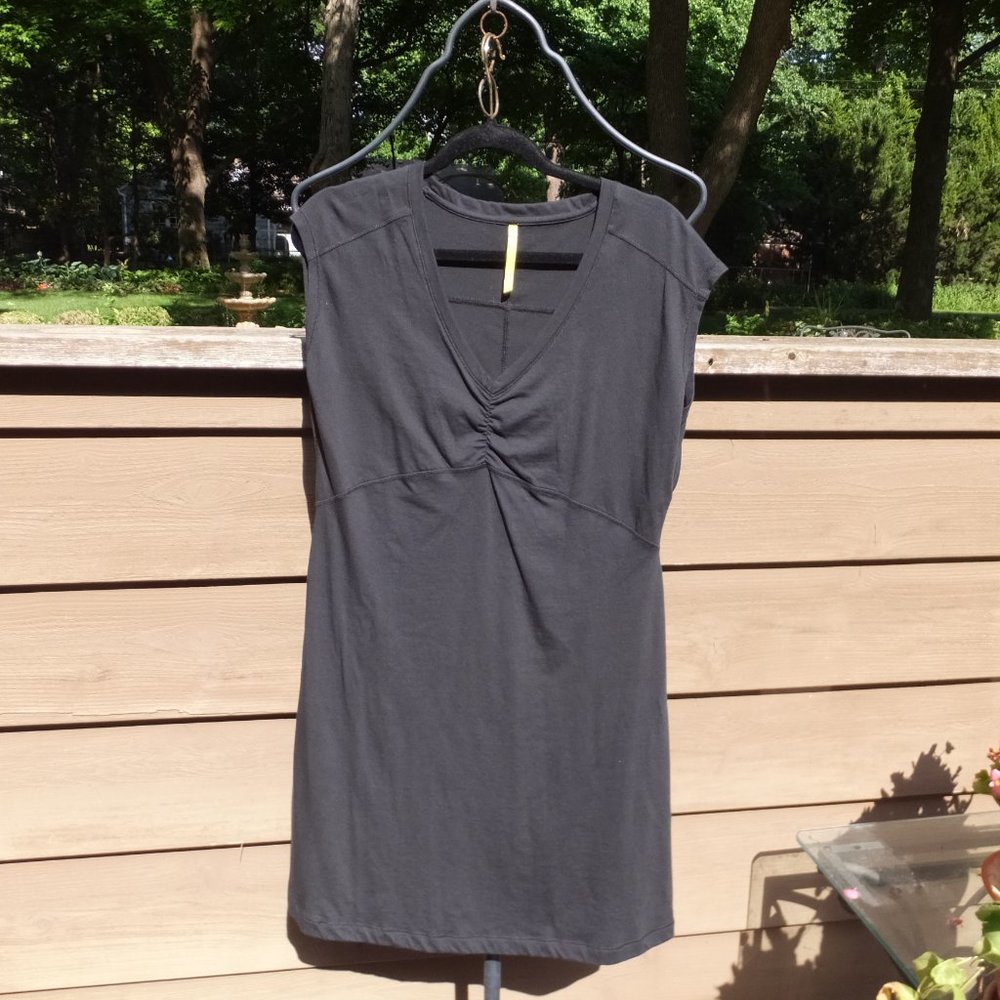 LOLE' Black Cotton/Poly Sundress Sz L